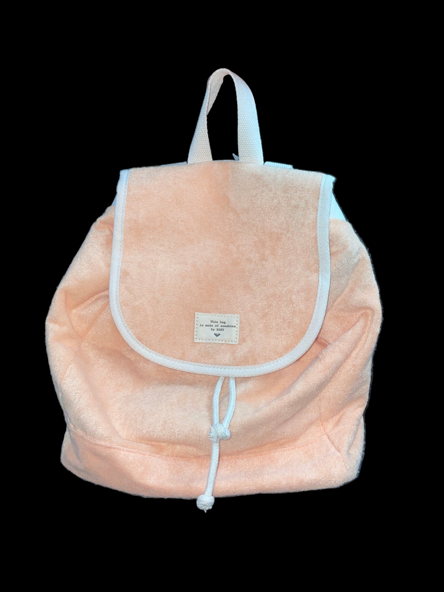 Mochila Roxy Original – Color Anaranjado con Beige