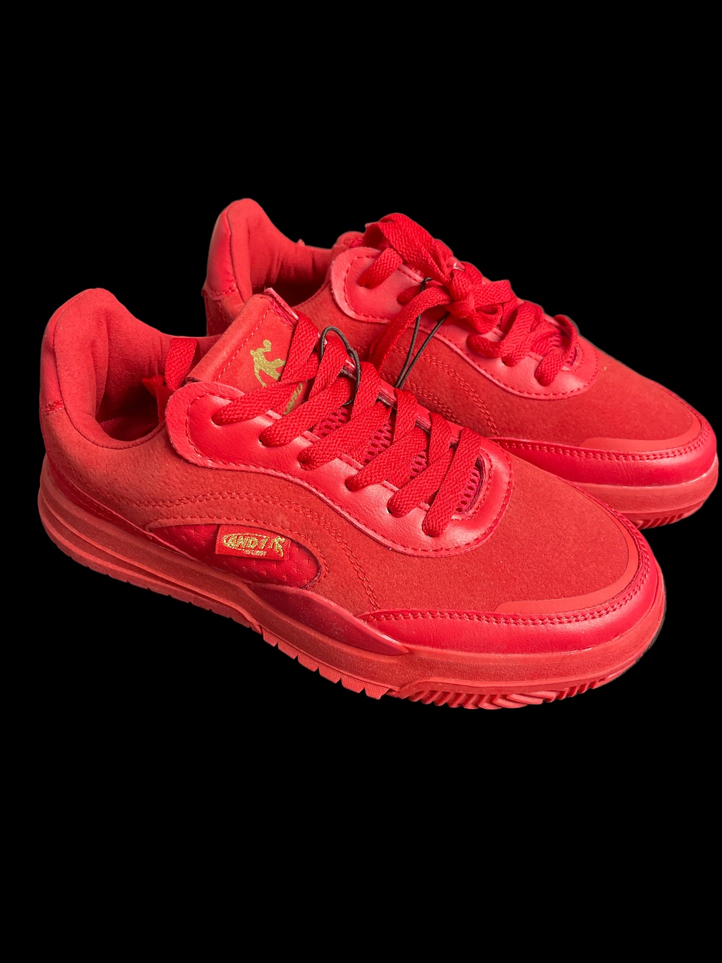 Tenis AND1 Originales – Color Rojo con Suela Roja talla 36