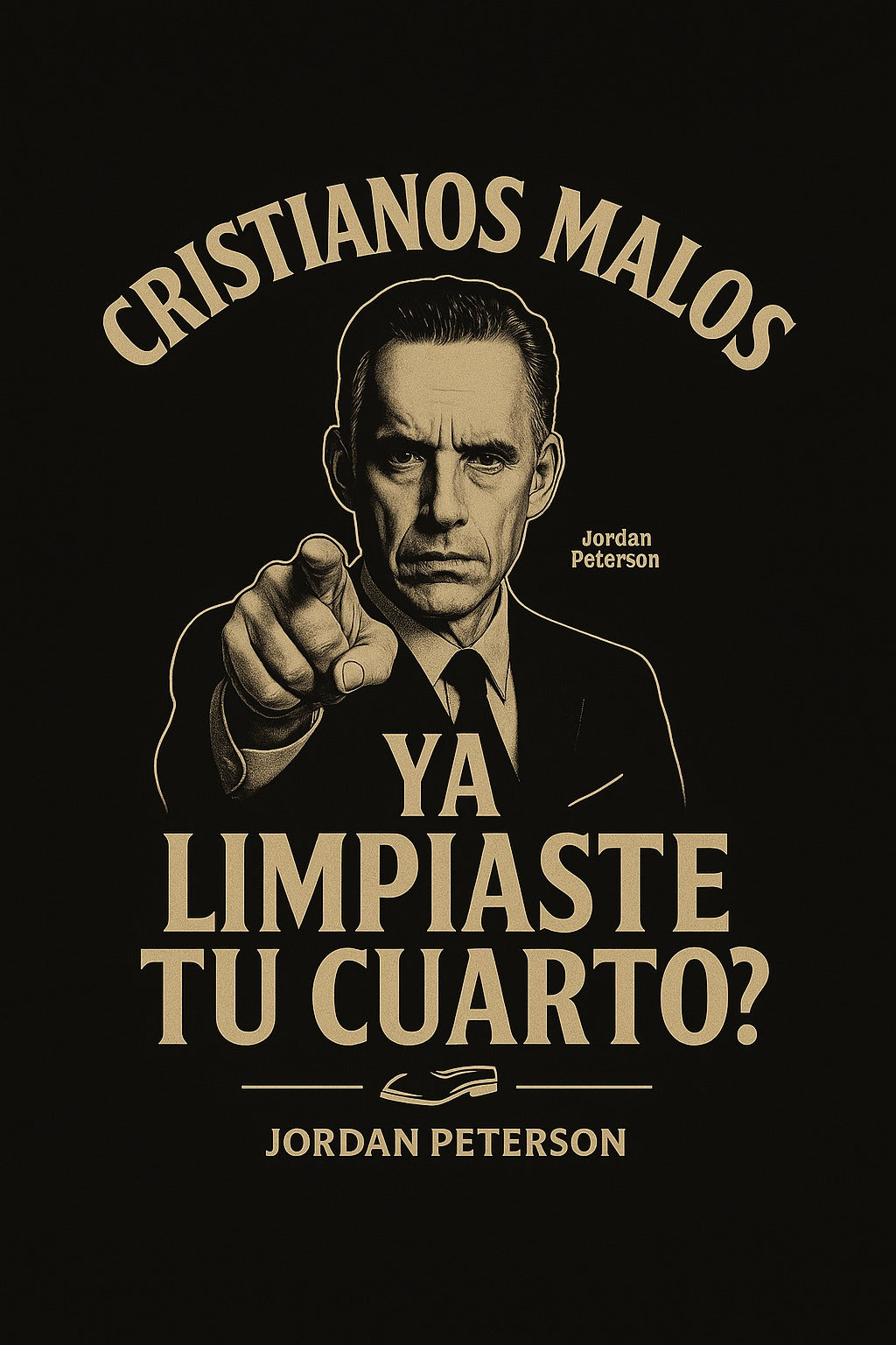 Camisa Cristiano Malo – Edición "Hombres de Caos" Jordan Peterson