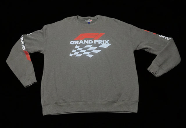 Formula 1 Grand Prix Edition Sweater Grey Graphic Designs