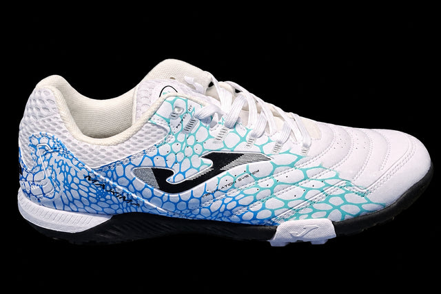 Joma Soccer 5 White and Sky Blue