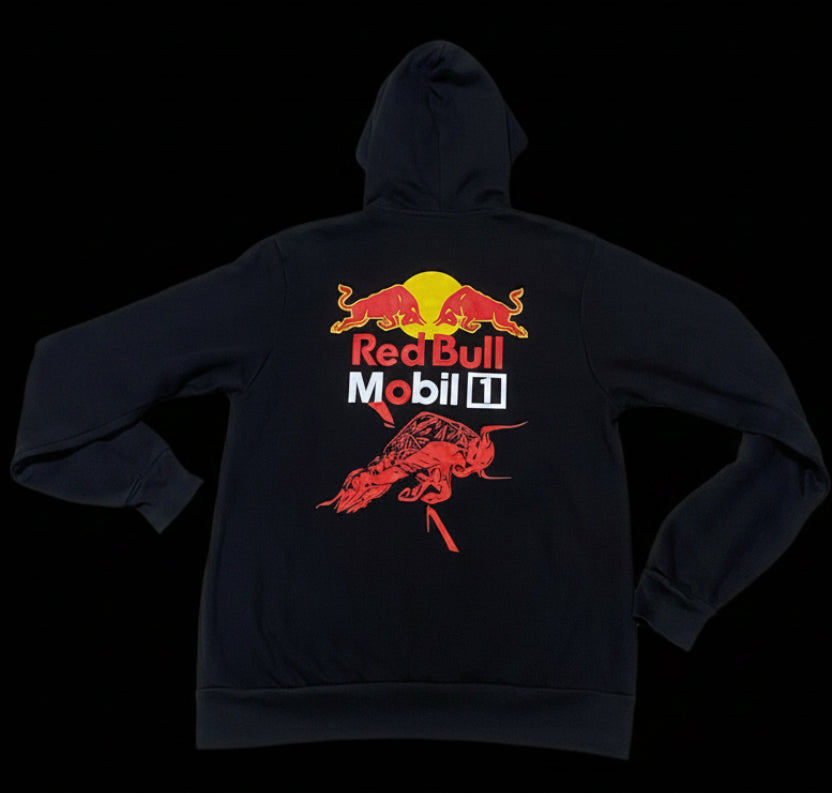 Sweater Black Formula 1 Hat Zipper and Castor Edition