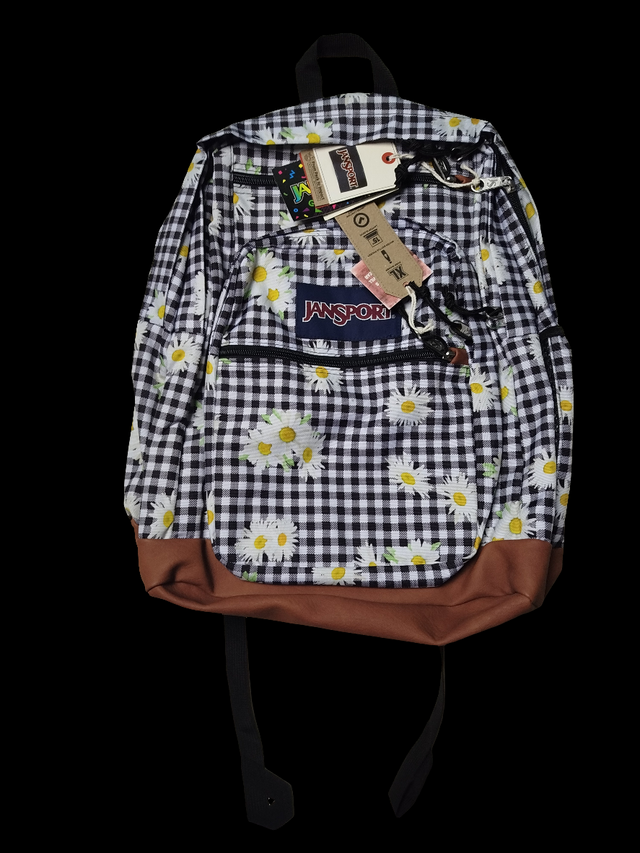 Maletín Jansport XXL Floreado – Espacio, Organización y Estilo Femenino 🌸