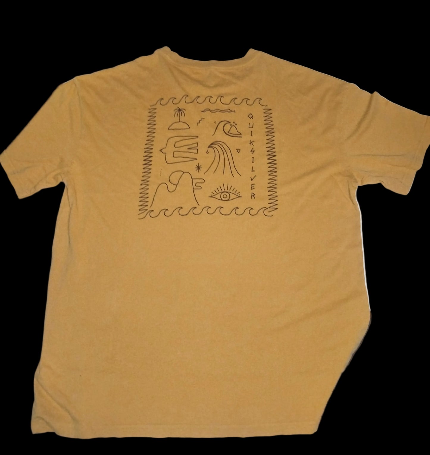 Quiksilver Oversized Mustard