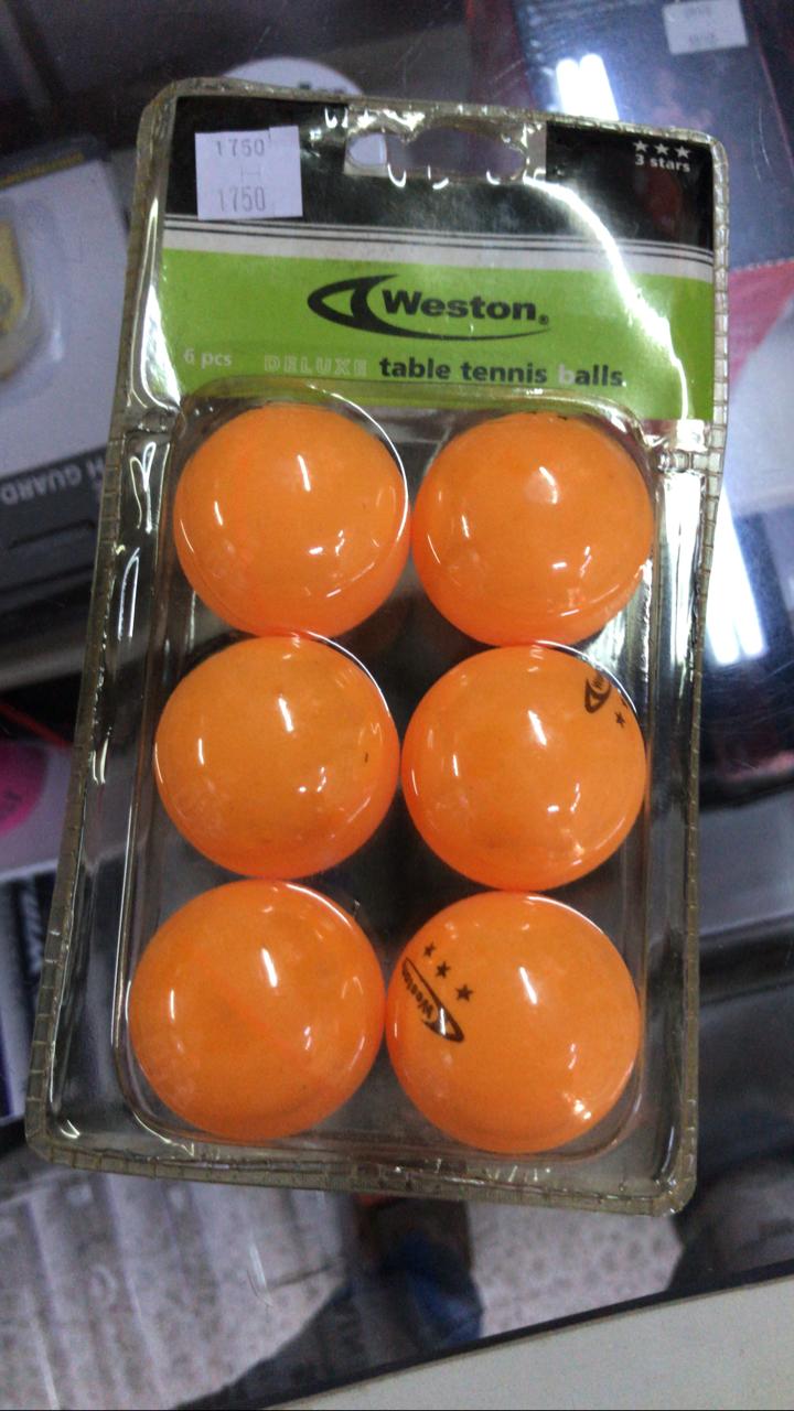 Pelotas de Ping Pong Weston