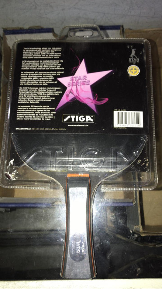 PALETA RAQUETA DE TENIS STIGA BLACK