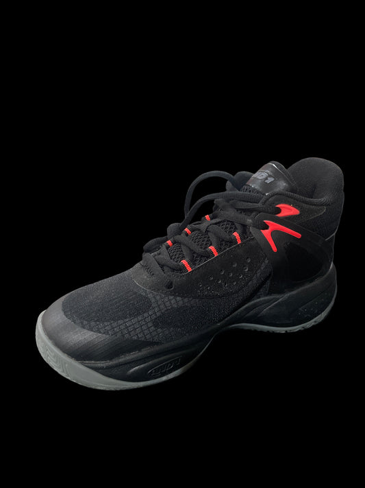 And1 High-Top Black Boots Orange-Gray