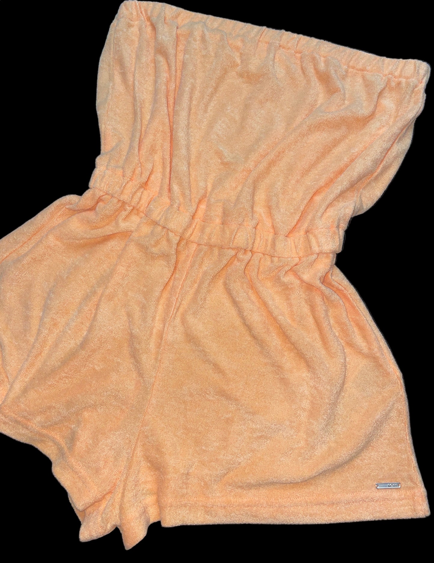 Jumpsuit Roxy Original – Color Anaranjado en Tela de Gamuza (Talla M)
