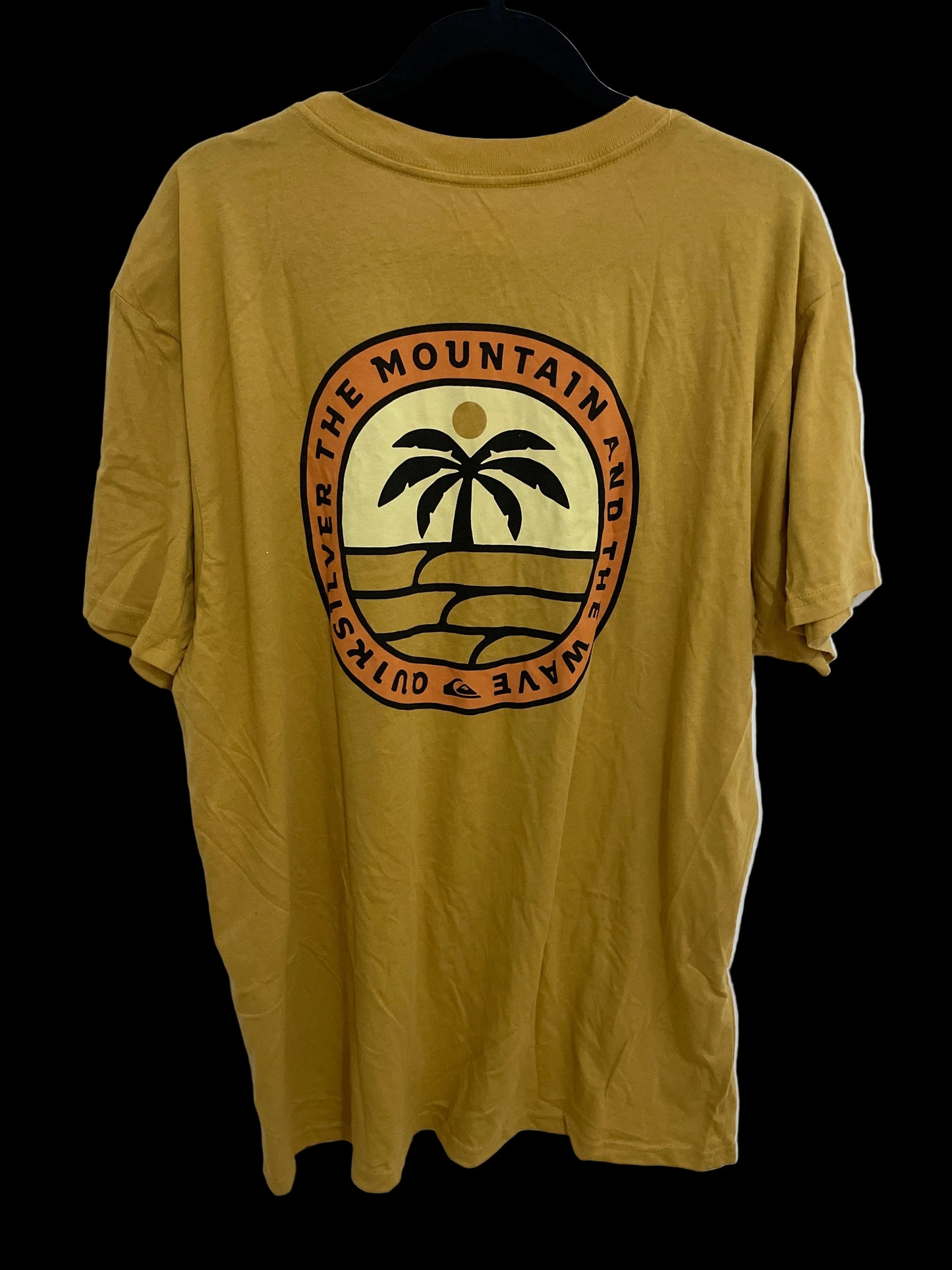 Quicksilver Palm Tree Details Dark Yellow