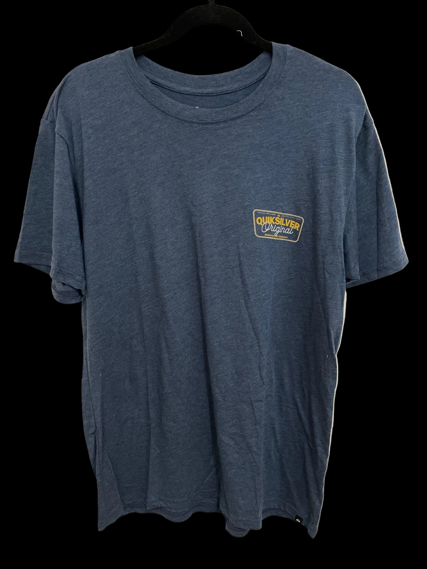 Quicksilver Original Blue With Logo Front-Back