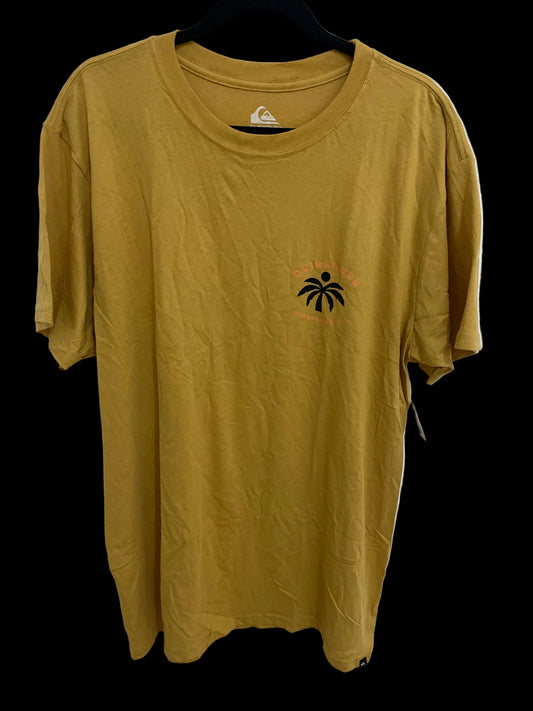 Quicksilver Palm Tree Details Dark Yellow