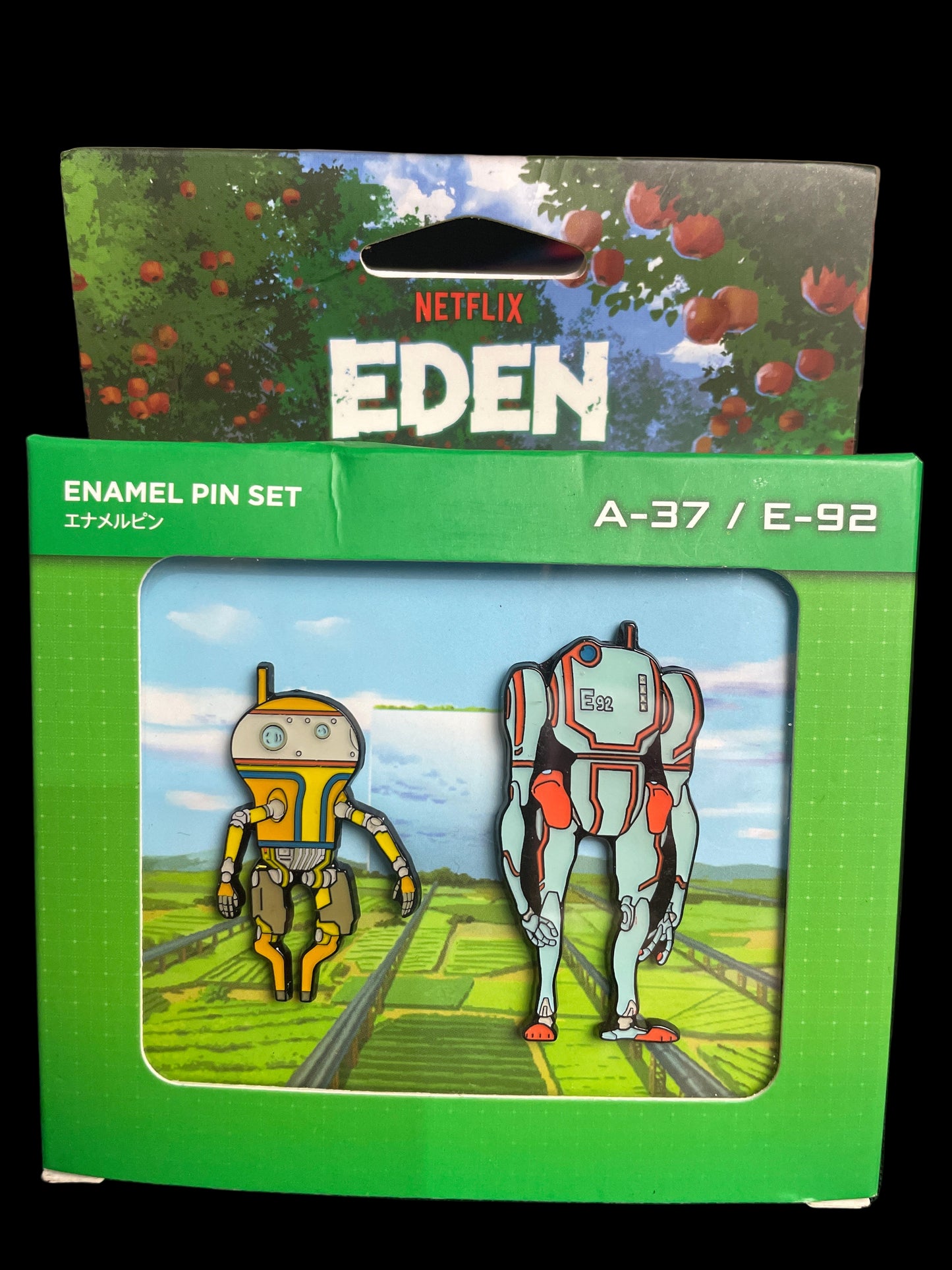 Enamel Pin Set Eden A-37