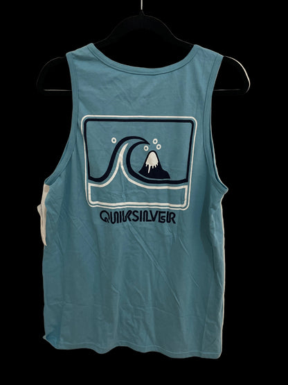 Quicksilver Sleeveless Wave Design Front-Back