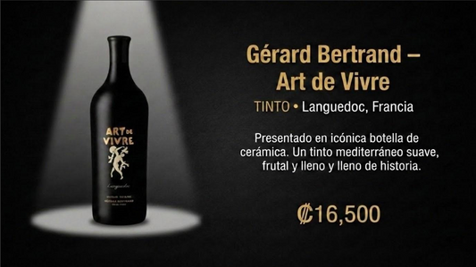 Gérard Bertrand Art de Vivre - Tinto 🍷🎩