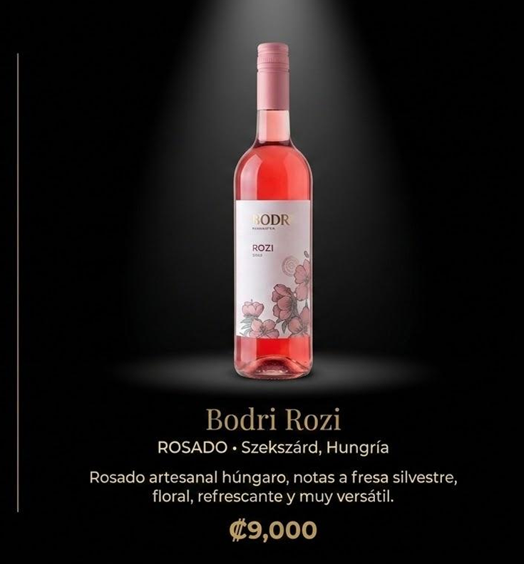 Bodri Rozi - Rosado 🍷🎩