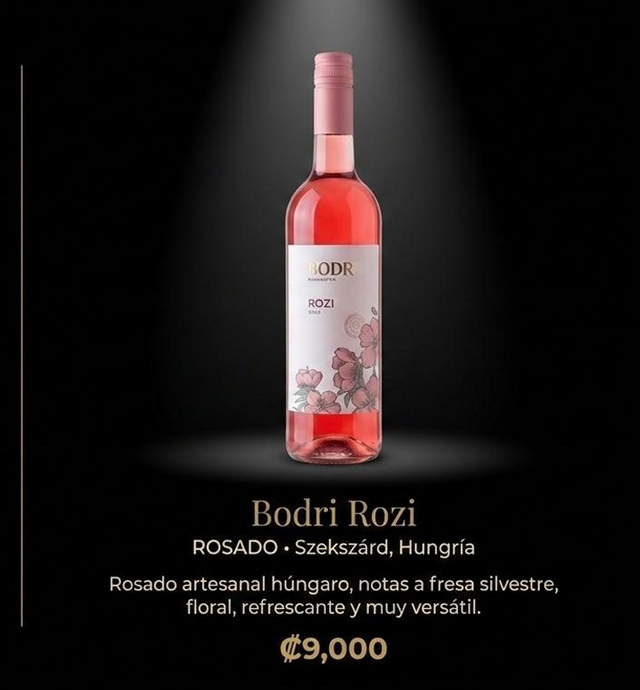 Bodri Rozi - Rosado 🍷🎩