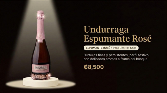 Undurraga Espumante Rosé - Espumante Rosé 🍷🎩