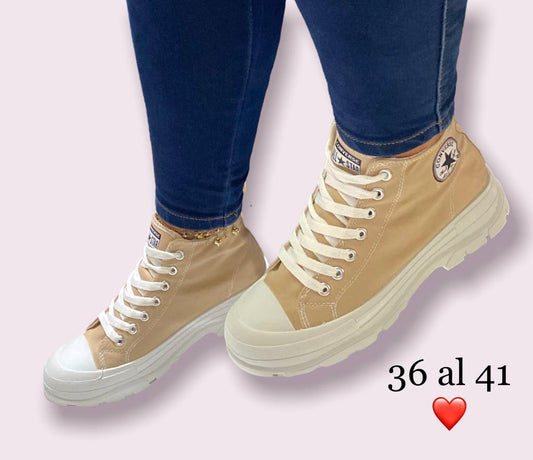 Tennis Converse Plataforma Mujer