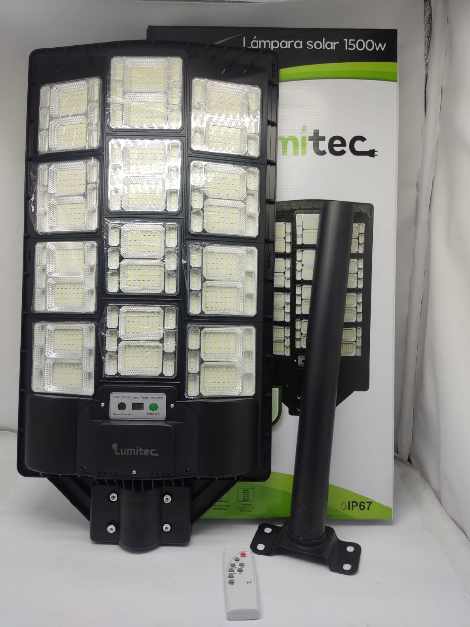 Lámpara solar de 1500w con un brillo de 120000 lumens