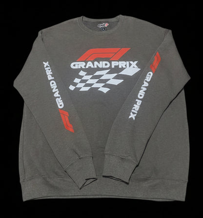 Formula 1 Grand Prix Edition Sweater Grey Graphic Designs