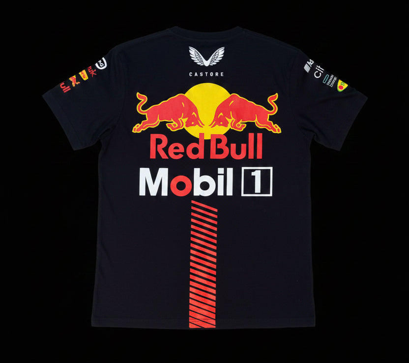Sergio Perez Formula 1 Black T-shirt – Mobil 1 Castore