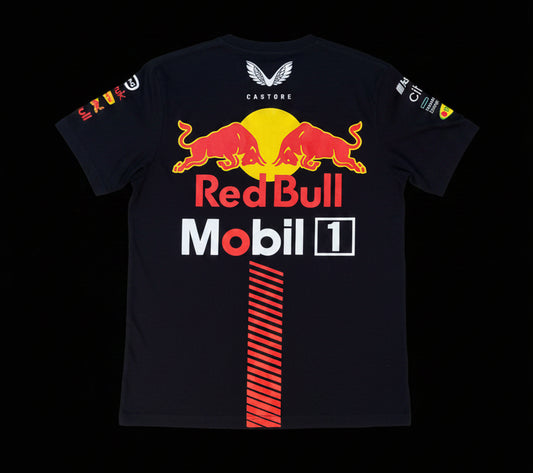 Sergio Perez Formula 1 Black T-shirt – Mobil 1 Castore
