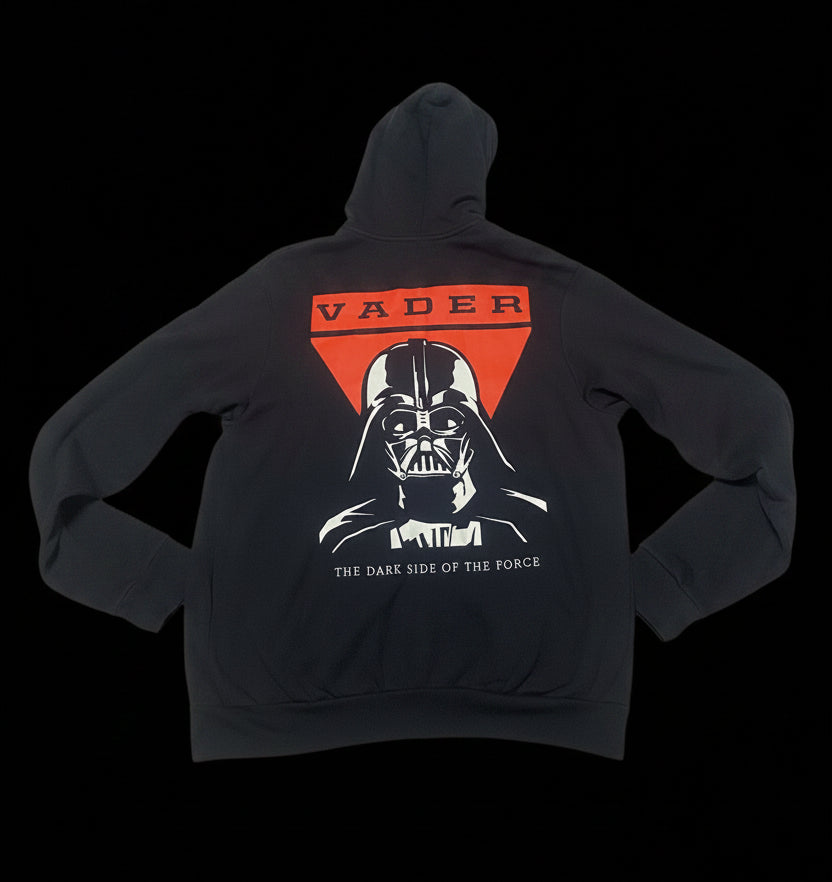 Star Wars Darth Vader Sweater Design Back Black