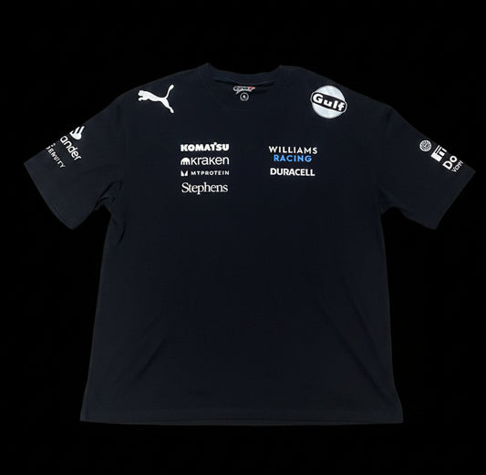 Formula 1 Williams Racing T-shirt – Black Edition