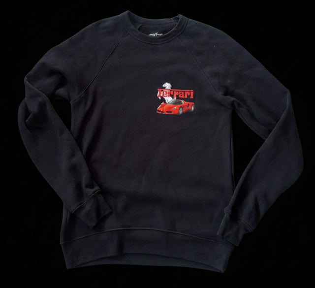 Ferrari Premium Black Sweater 2035