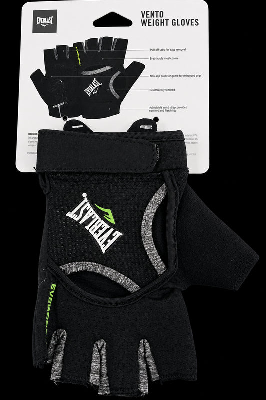 Everlast Gym Gloves Black-Grey