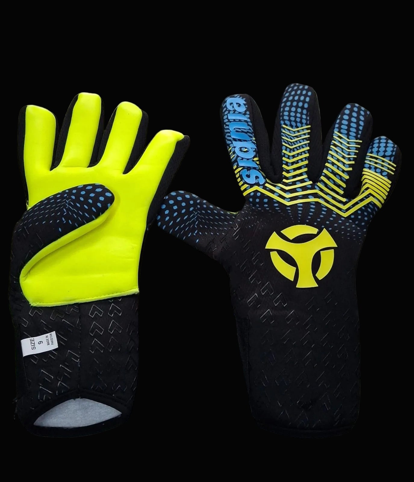 Guantes de portero sin paleta
