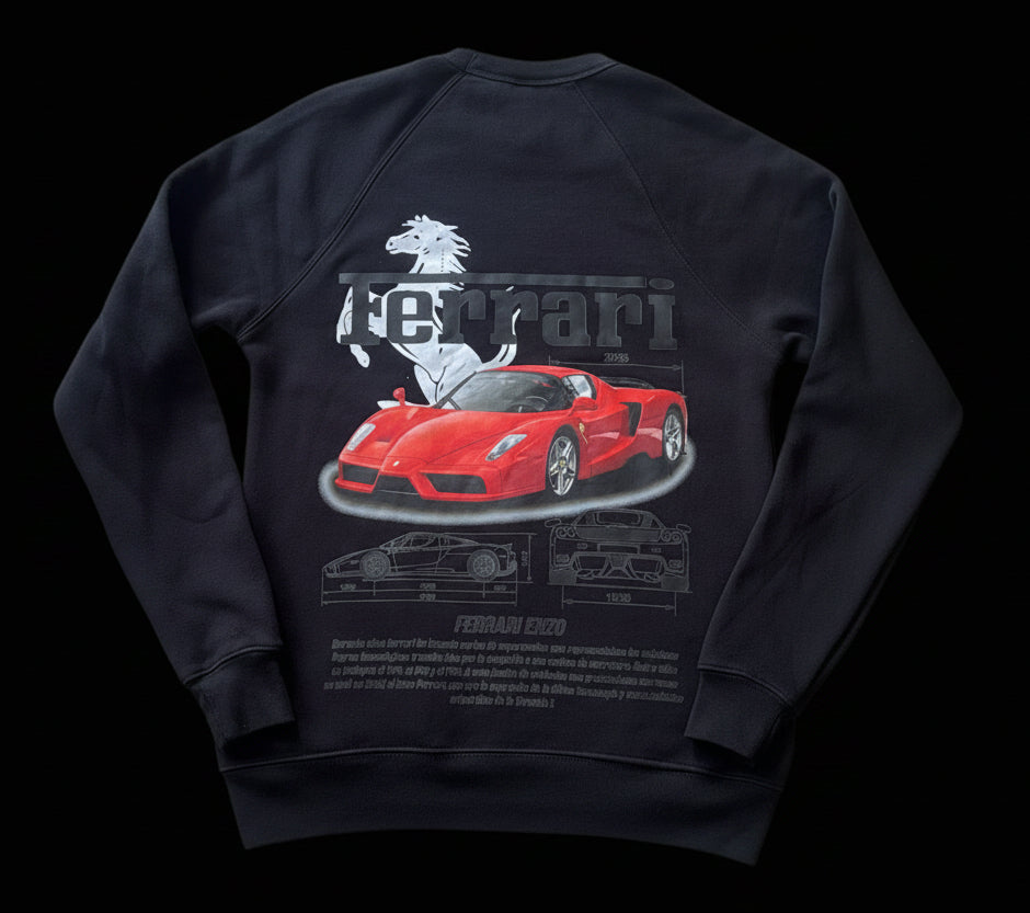 Ferrari Premium Black Sweater 2035