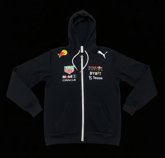 Sweater Black Formula 1 Hat Zipper and Castor Edition