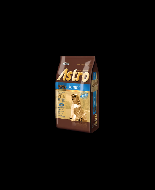 Alimento Astro Junior saco de 15 kilos