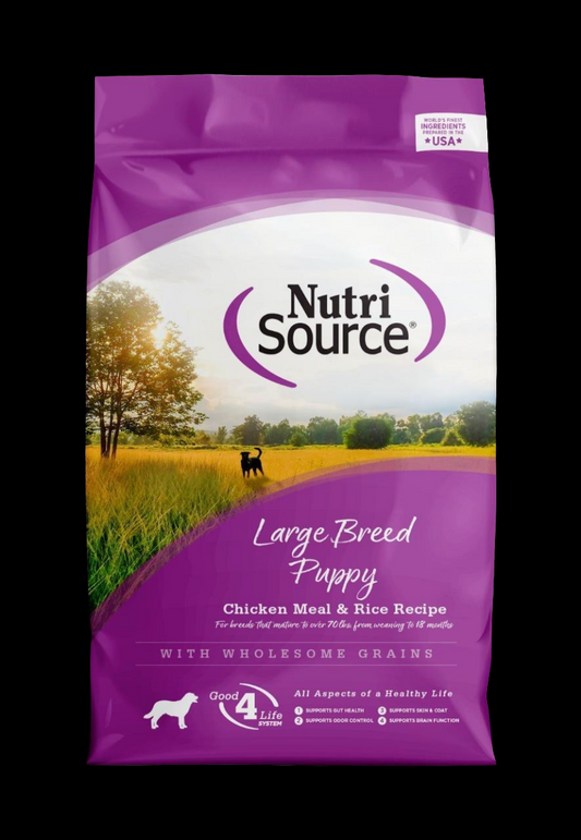 NutriSource Large Breed Puppy  (Raza Grande Cachorro) 13.5 Kilos