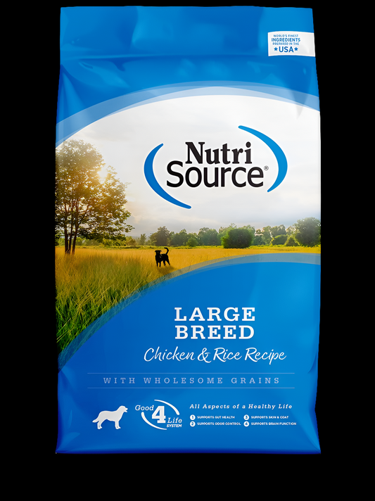 NutriSource Chiken And Rice Recipe (Adulto Raza Grande)  13.6 Libras