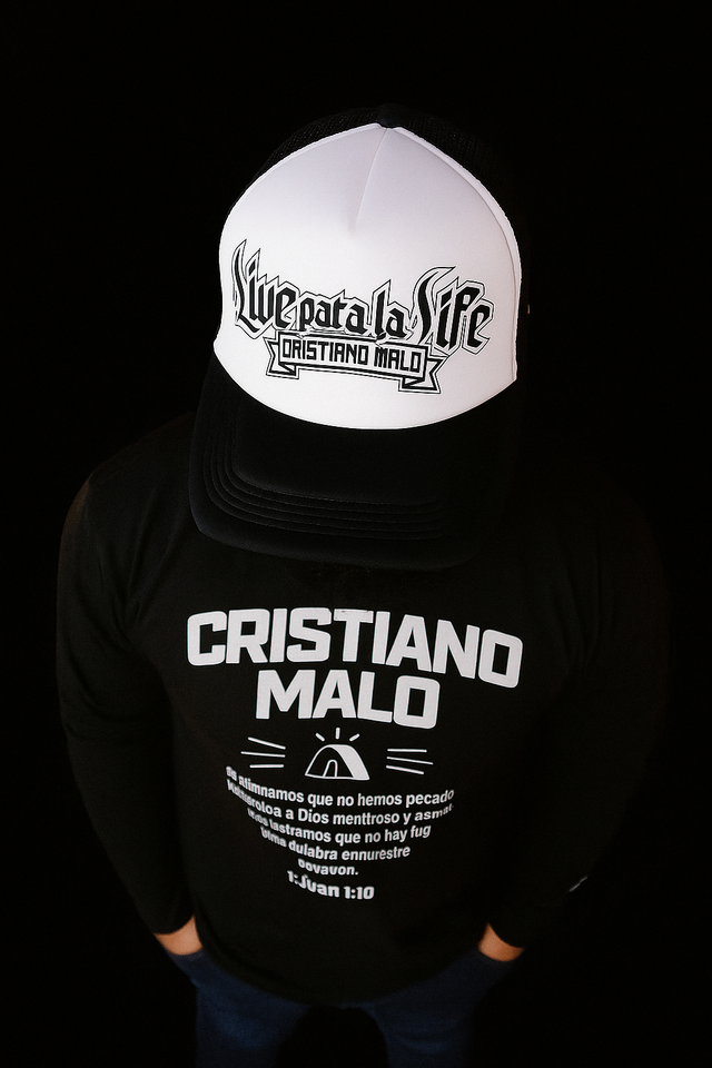 Gorra Live para Life de Cristiano Malo
