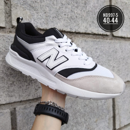 New Balance 997 Gris deportivo Blanco Negro Adulto