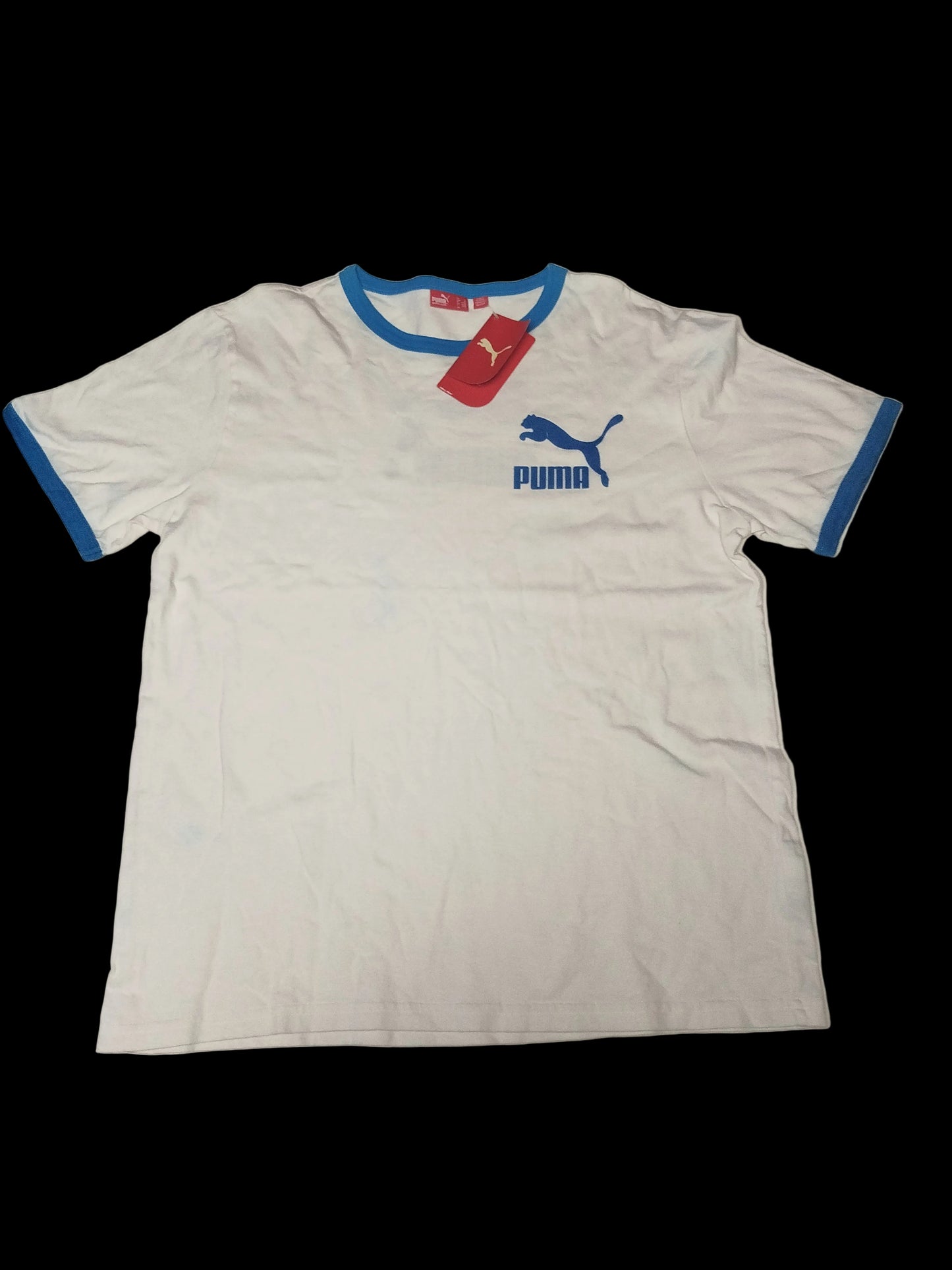 Puma Original White and Sky blue