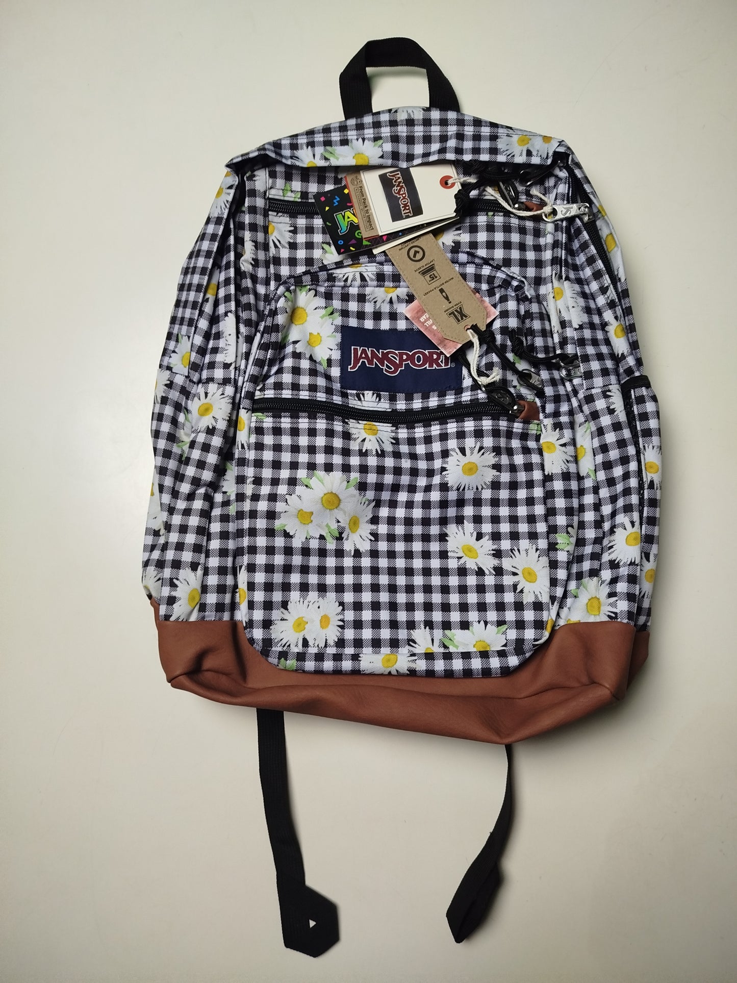 Maletín Jansport XXL Floreado – Espacio, Organización y Estilo Femenino 🌸