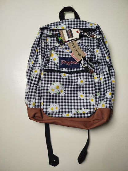 Maletín Jansport XXL Floreado – Espacio, Organización y Estilo Femenino 🌸