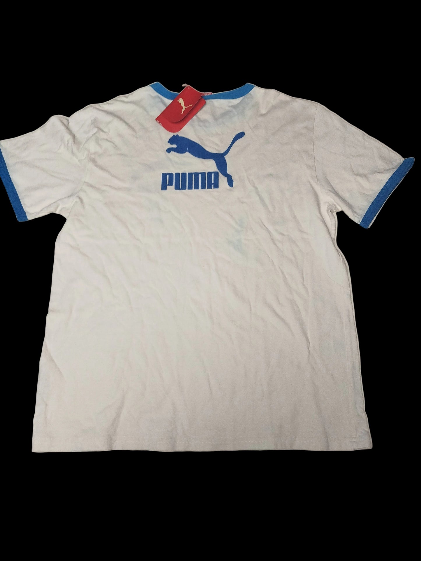 Puma Original White and Sky blue