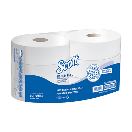 PAQUETE PAPEL HIGIENICO JUMBO ROLLO
