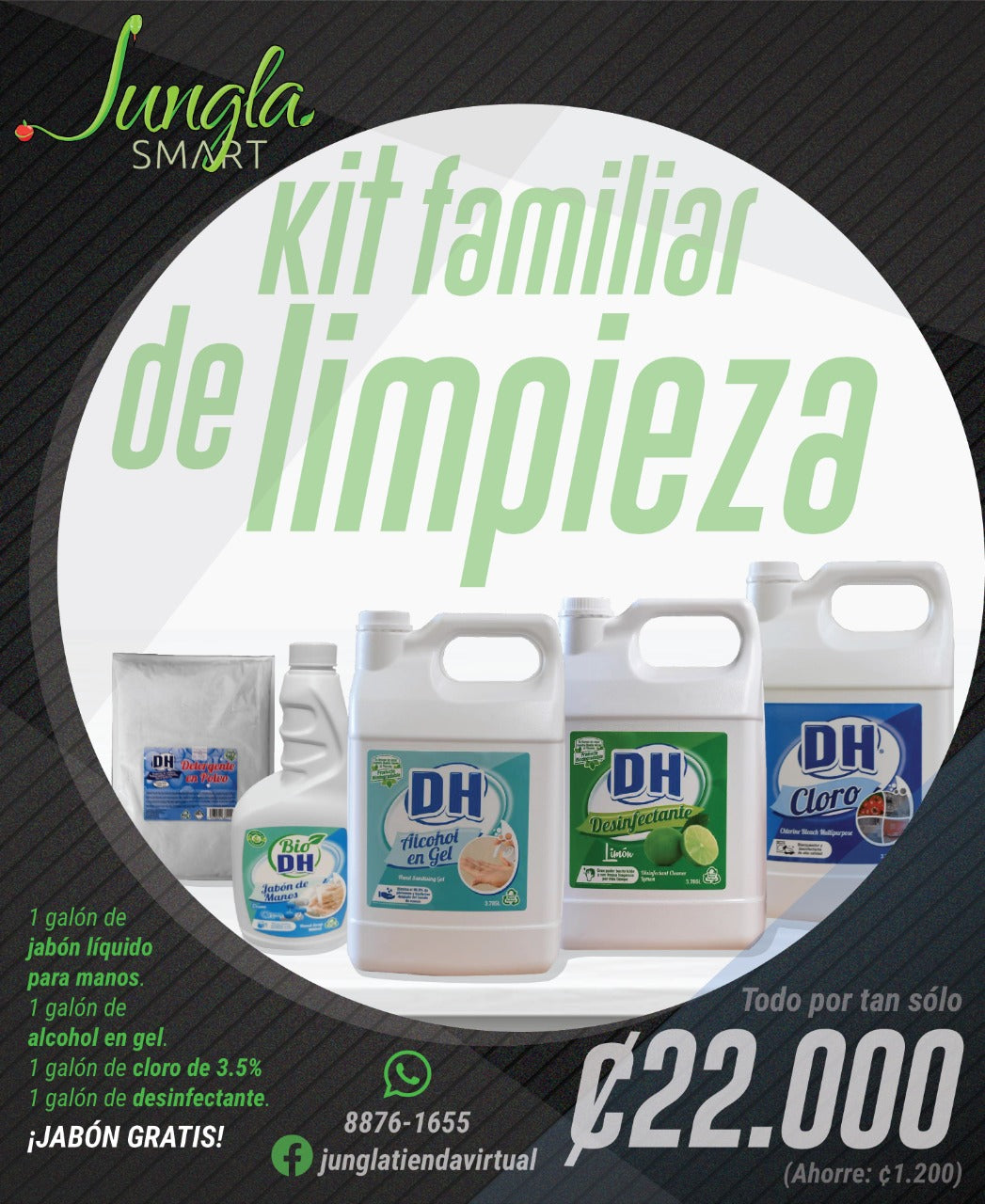 KIT DE LIMPIEZA FAMILIAR
