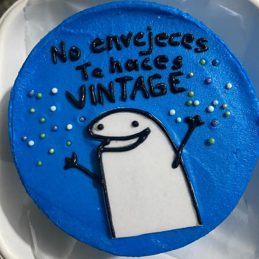 no envejeces te haces vintage 
