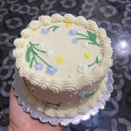 Pastel Minicakes de Flores