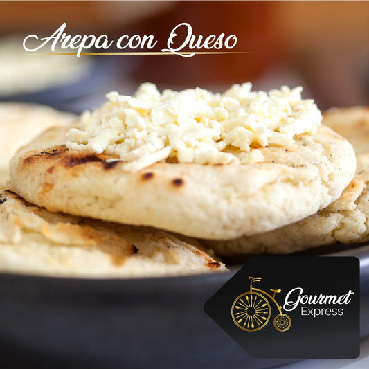 Arepas con Queso Colombianas