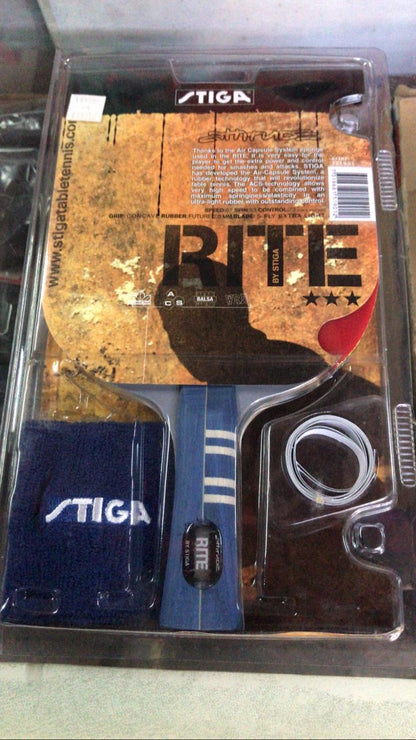 PALETA RAQUETA DE TENIS STIGA BLACK