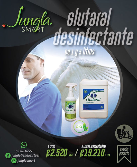 GLUTARAL DESINFECTANTE 5 LITROS